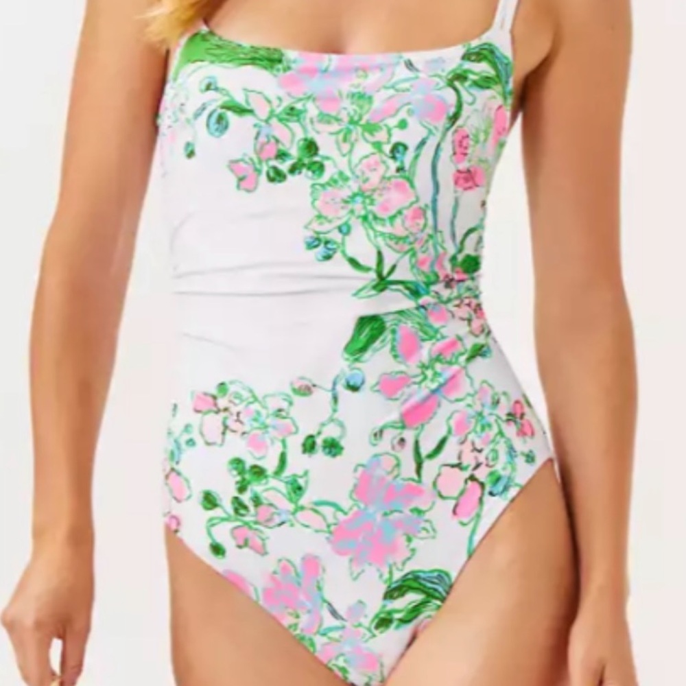 🏖️Island Breeze🏖️ NWT Lilly Pulitzer One Piece Swimsuit Sz 14